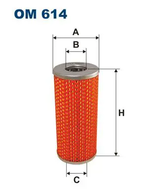 FILTRON OM614 Фильтр масляный