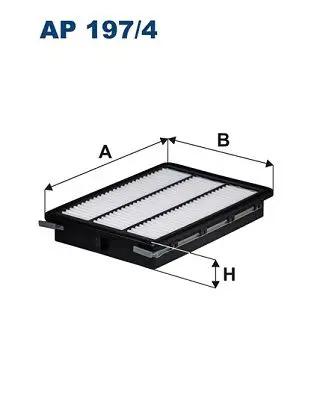 Filtron AP1974 Фильтр воздушный AP197/4