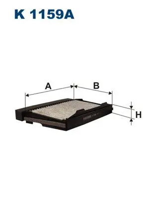 Filtron K1159A Фильтр салонный FILTRON K1159A
