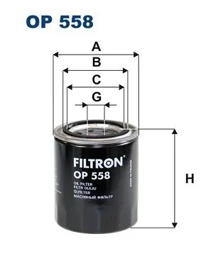 FILTRON OP558 Фильтр масляный OP558