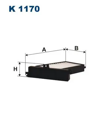 FILTRON K1170 Фильтр салонный