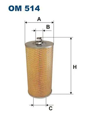 Filtron OM514 фильтр масляный