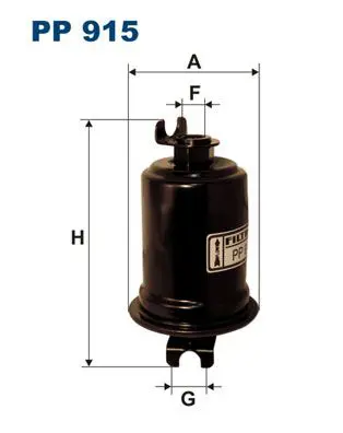 FILTRON PP915 Фильтр топливный PP915