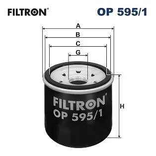 FILTRON OP5951 Фильтр масляный OP595/1