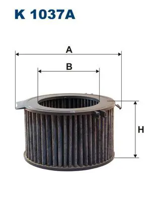 FILTRON K1037A Фильтр салона угольный VW