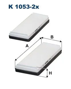 FILTRON K10532X Фильтр салона K1053-2x