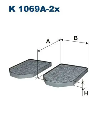 Filtron K1069A2X Фильтр салонный