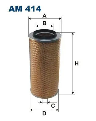 FILTRON AM414 Фильтр воздушный AM414