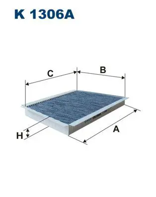 FILTRON K1306A Фильтр салона угольный