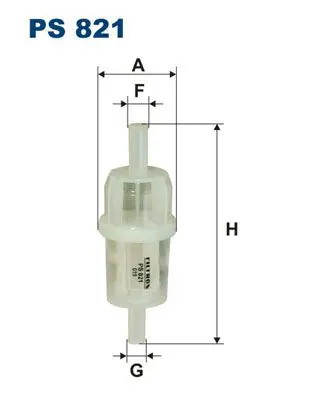 FILTRON PS821 Фильтр топл.MB W124/W140 D/TD