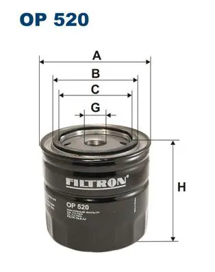 FILTRON OP520 Фильтр масляный