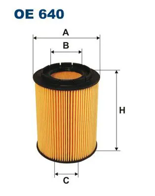 FILTRON OE640 Фильтр масляный OE640
