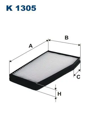 FILTRON K1305 Фильтр салонный K1305