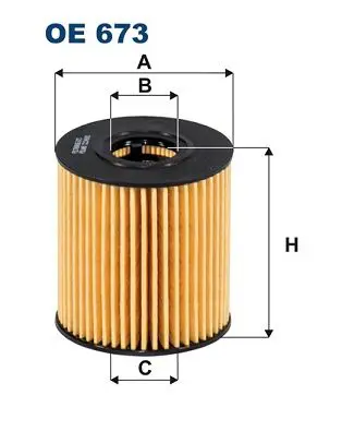 FILTRON OE673 Фильтр масляный OE673