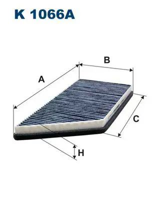 FILTRON K1066A Фильтр салонный FILTRON K1066A