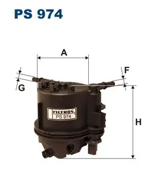 Filtron PS974 Фильтр топливный