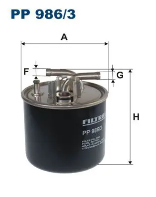 Filtron PP9863 Фильтр топливный