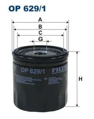 FILTRON OP6291 Фильтр масляный OP629/1