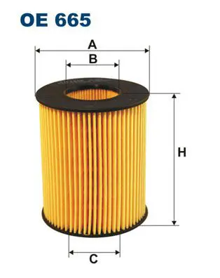 FILTRON OE665 Фильтр масляный OE665