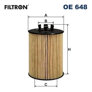 OE 648 FILTRON Фильтр масляный OE648