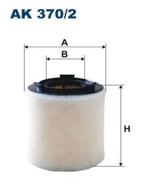 FILTRON AK3702 Фильтр воздушный AK370/2