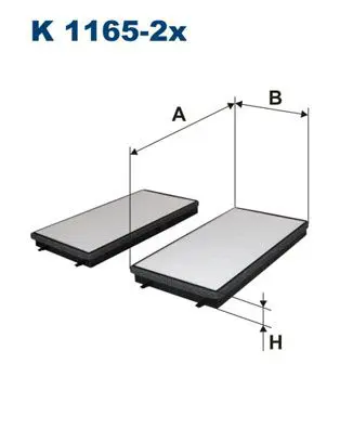Filtron K11652X Воздушный фильтр салона