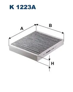 FILTRON K1223A Фильтр салонный угольный