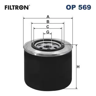 FILTRON OP569 Фильтр масляный OP569