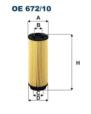 FILTRON OE67210 Фильтр масляный
