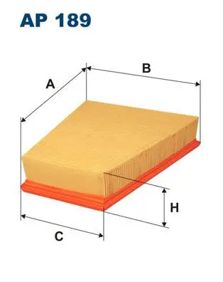 FILTRON AP189 Фильтр воздушный AP189