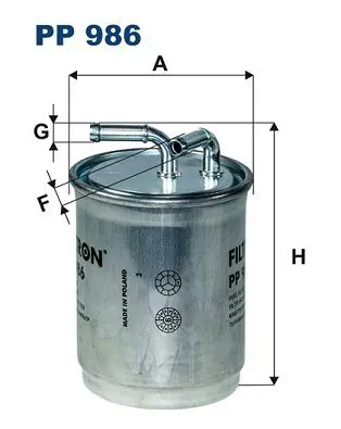 Filtron PP986 Фильтр топливный