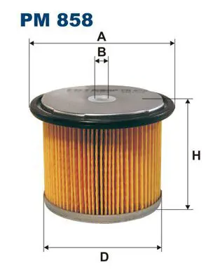 FILTRON PM858 Фильтр топливный CITROEN: