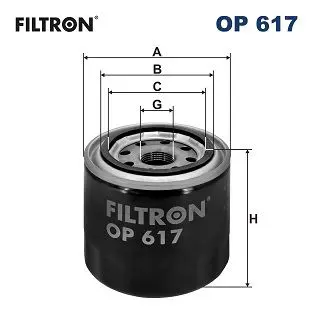 Filtron OP617 Фильтр масляный OP617