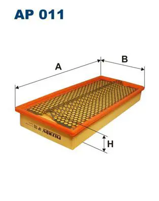 FILTRON AP011 Фильтр воздушный AP011