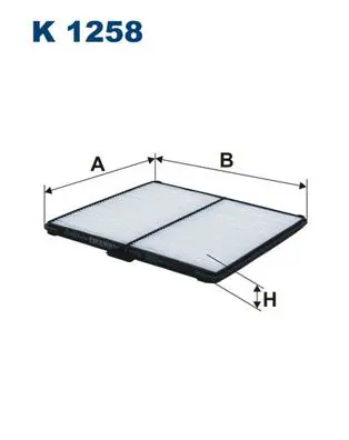 FILTRON K1258 Фильтр салонный K1258