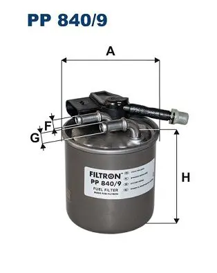 Filtron PP8409 Фильтр топливный PP840/9