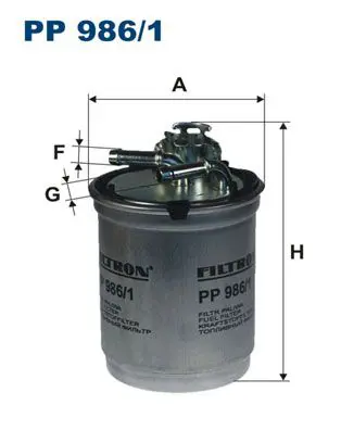 FILTRON PP9861 Фильтр топливный