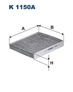 FILTRON K1150A Фильтр салонный угольный