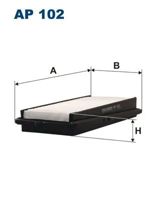 FILTRON AP102 Фильтр воздушный AP102