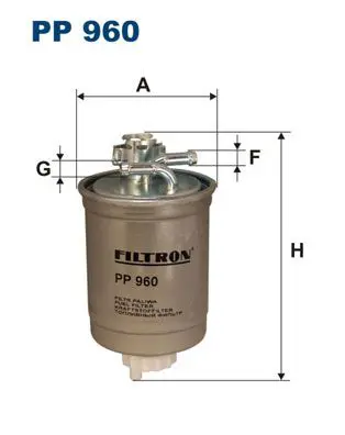 FILTRON PP960 Фильтр топливный PP960