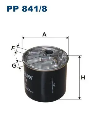 Filtron PP8418 Фильтр топливный PP841/8
