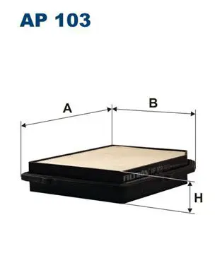 FILTRON AP103 ФИЛЬТР ВОЗДУШНЫЙ AP103