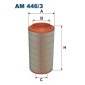 AM4463 Фильтр возд.MAN TGA 2000=>