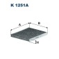 K1251A Фильтр салонный K1251A