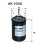 AK3602 Фильтр возд.DAF
