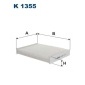 K1355 Фильтр салонный K1355