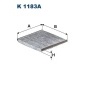K1183A Фильтр салона угольный