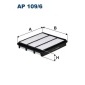 AP1096 Фильтр возд.Chery Tiggo,