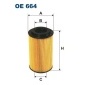 OE664 Фильтр масляный OE664