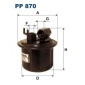 PP870 Топливный фильтр FILTRON